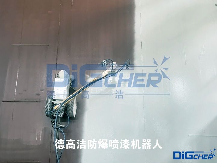 德高潔防爆噴漆機(jī)器人